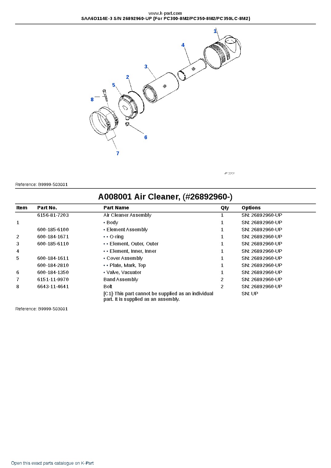 SAA6D114E-3 S/N 26892960-UP (For PC300-8M2/PC350-8M2/PC350LC-8M2) – sample page 8