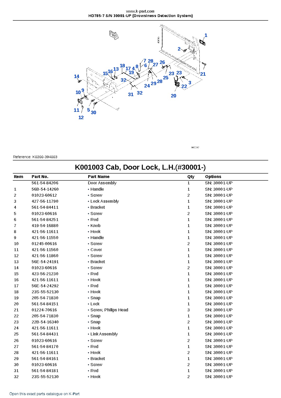 HD785-7 S/N 30001-UP (Drowsiness Detection System) – sample page 3 HD785-7 S/N 30001-UP (Drowsiness Detection System) – sample page 3