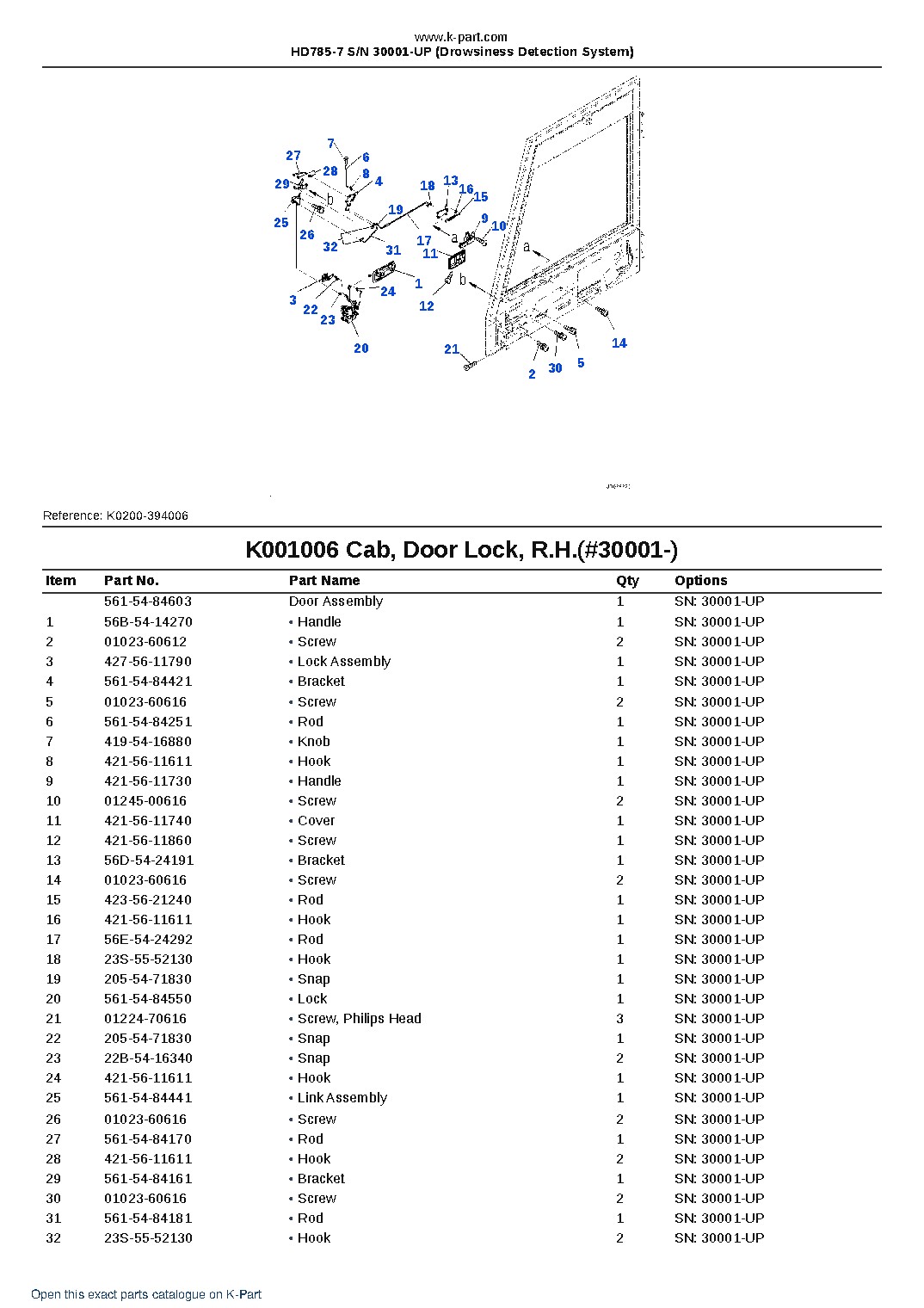 HD785-7 S/N 30001-UP (Drowsiness Detection System) – sample page 7 HD785-7 S/N 30001-UP (Drowsiness Detection System) – sample page 7