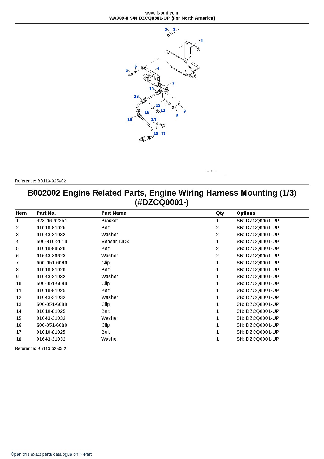 WA380-8 S/N DZCQ0001-UP (For North America) – sample page 3