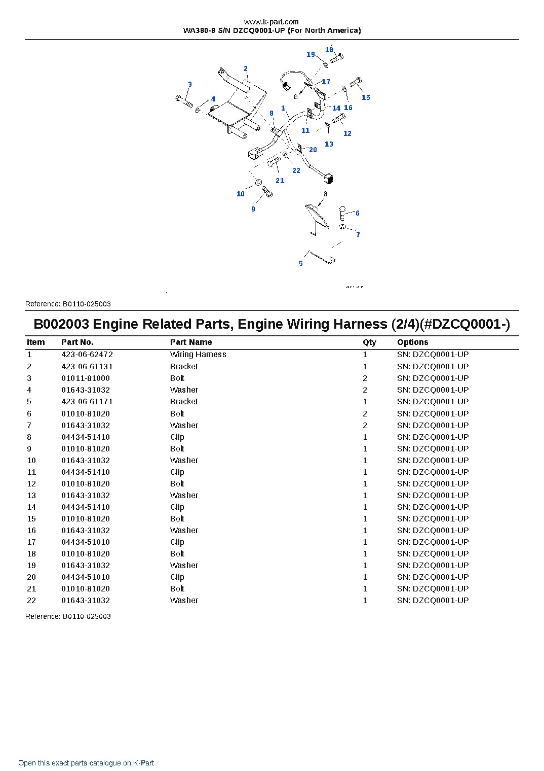 WA380-8 S/N DZCQ0001-UP (For North America) – sample page 4