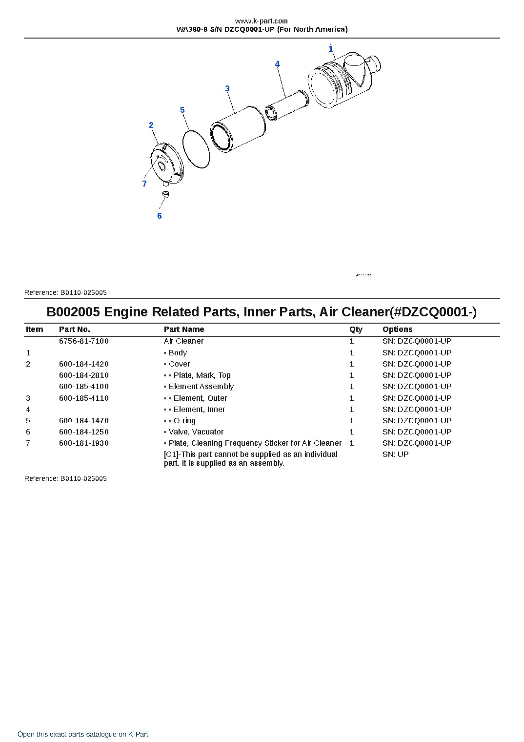 WA380-8 S/N DZCQ0001-UP (For North America) – sample page 7