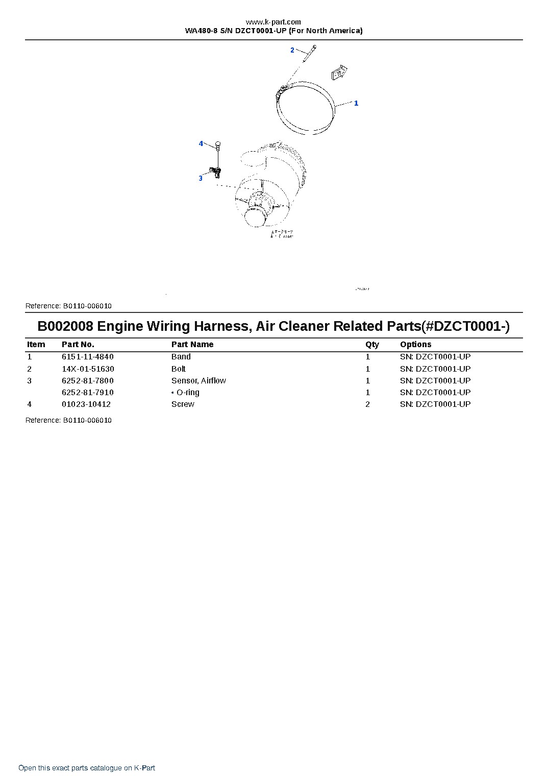 WA480-8 S/N DZCT0001-UP (For North America) – sample page 10 WA480-8 S/N DZCT0001-UP (For North America) – sample page 10