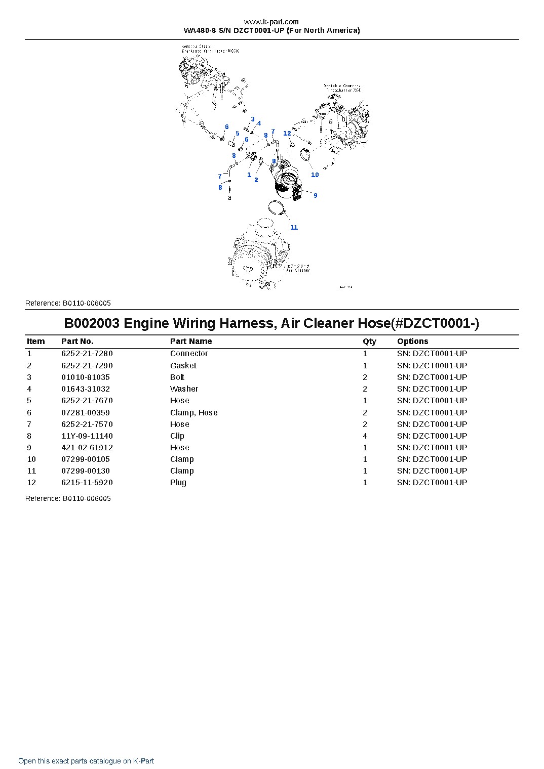 WA480-8 S/N DZCT0001-UP (For North America) – sample page 5 WA480-8 S/N DZCT0001-UP (For North America) – sample page 5
