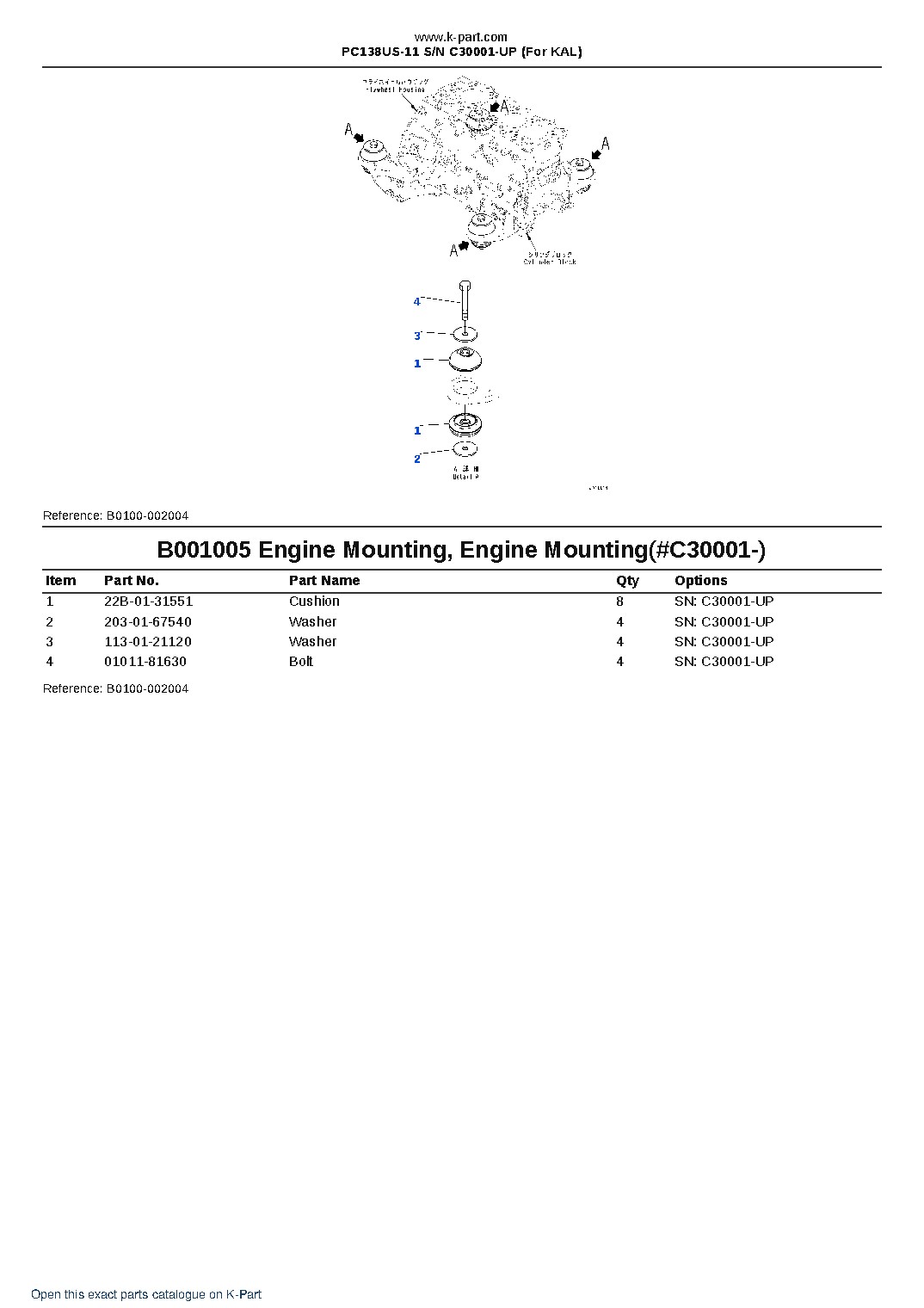 PC138US-11 S/N C30001-UP (For KAL) – sample page 5 PC138US-11 S/N C30001-UP (For KAL) – sample page 5