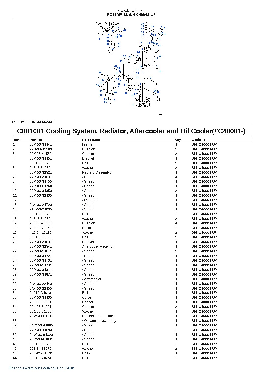 PC88MR-11 S/N C40001-UP – sample page 6 PC88MR-11 S/N C40001-UP – sample page 6