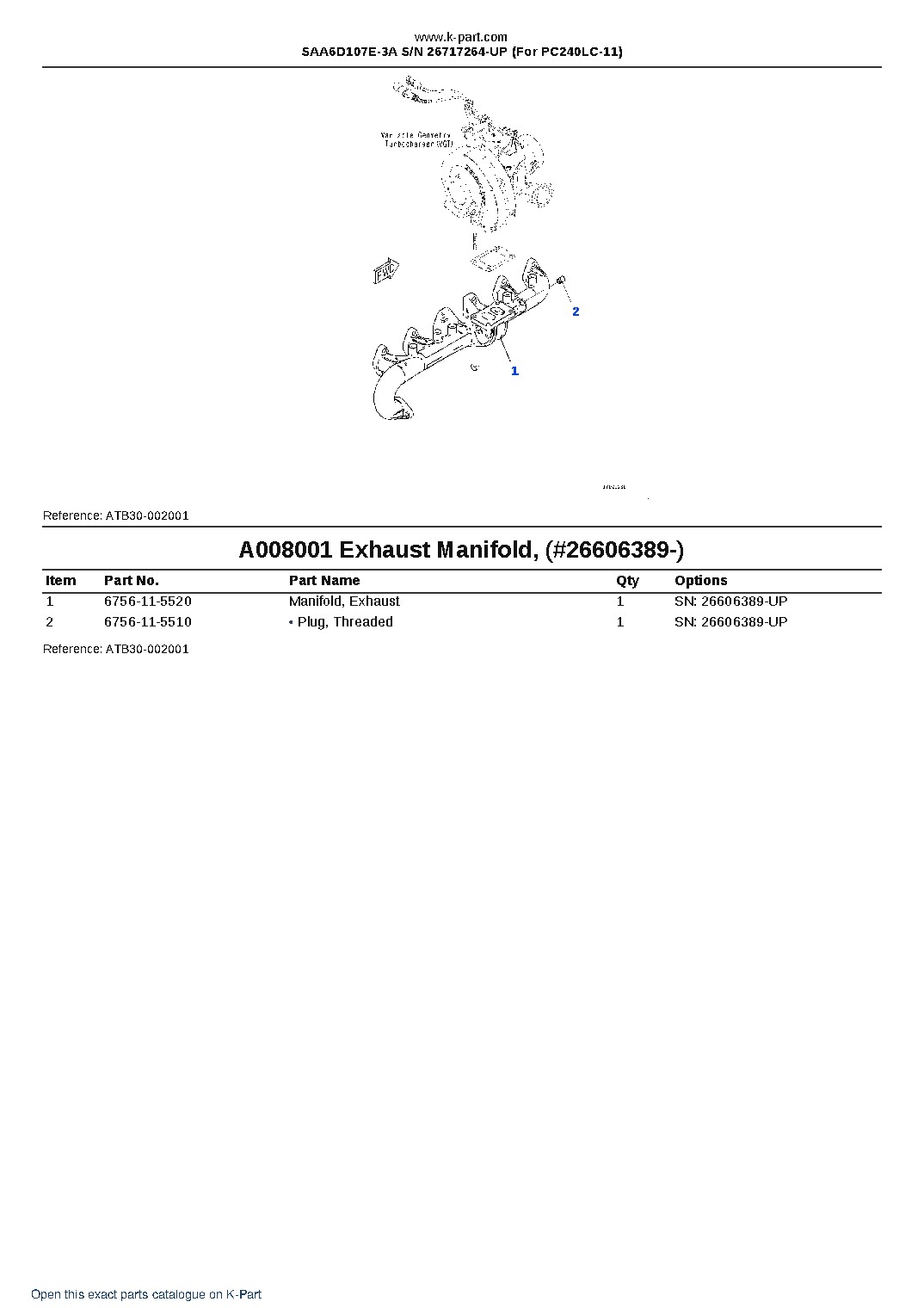 SAA6D107E-3A S/N 26717264-UP (For PC240LC-11) – sample page 9 SAA6D107E-3A S/N 26717264-UP (For PC240LC-11) – sample page 9