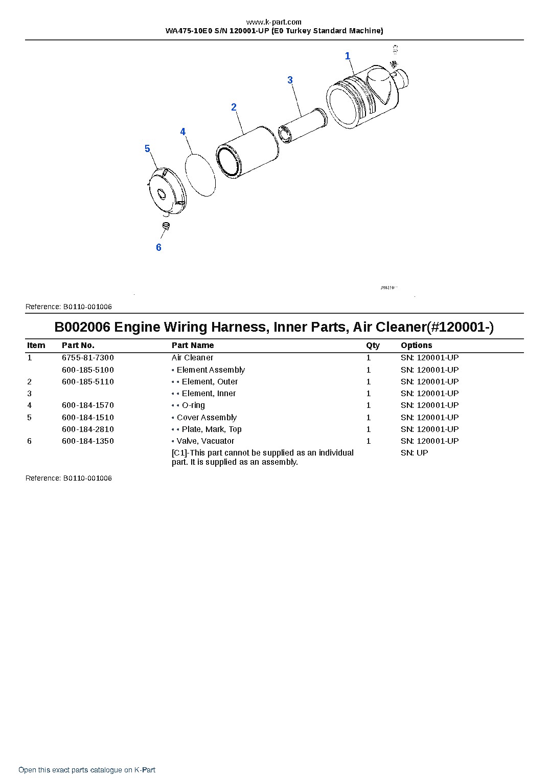 WA475-10E0 S/N 120001-UP (E0 Turkey Standard Machine) – sample page 10 WA475-10E0 S/N 120001-UP (E0 Turkey Standard Machine) – sample page 10