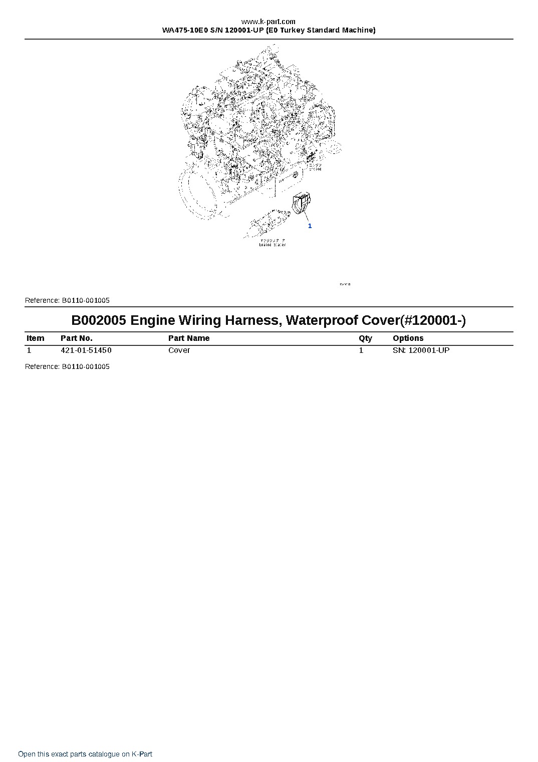 WA475-10E0 S/N 120001-UP (E0 Turkey Standard Machine) – sample page 9 WA475-10E0 S/N 120001-UP (E0 Turkey Standard Machine) – sample page 9
