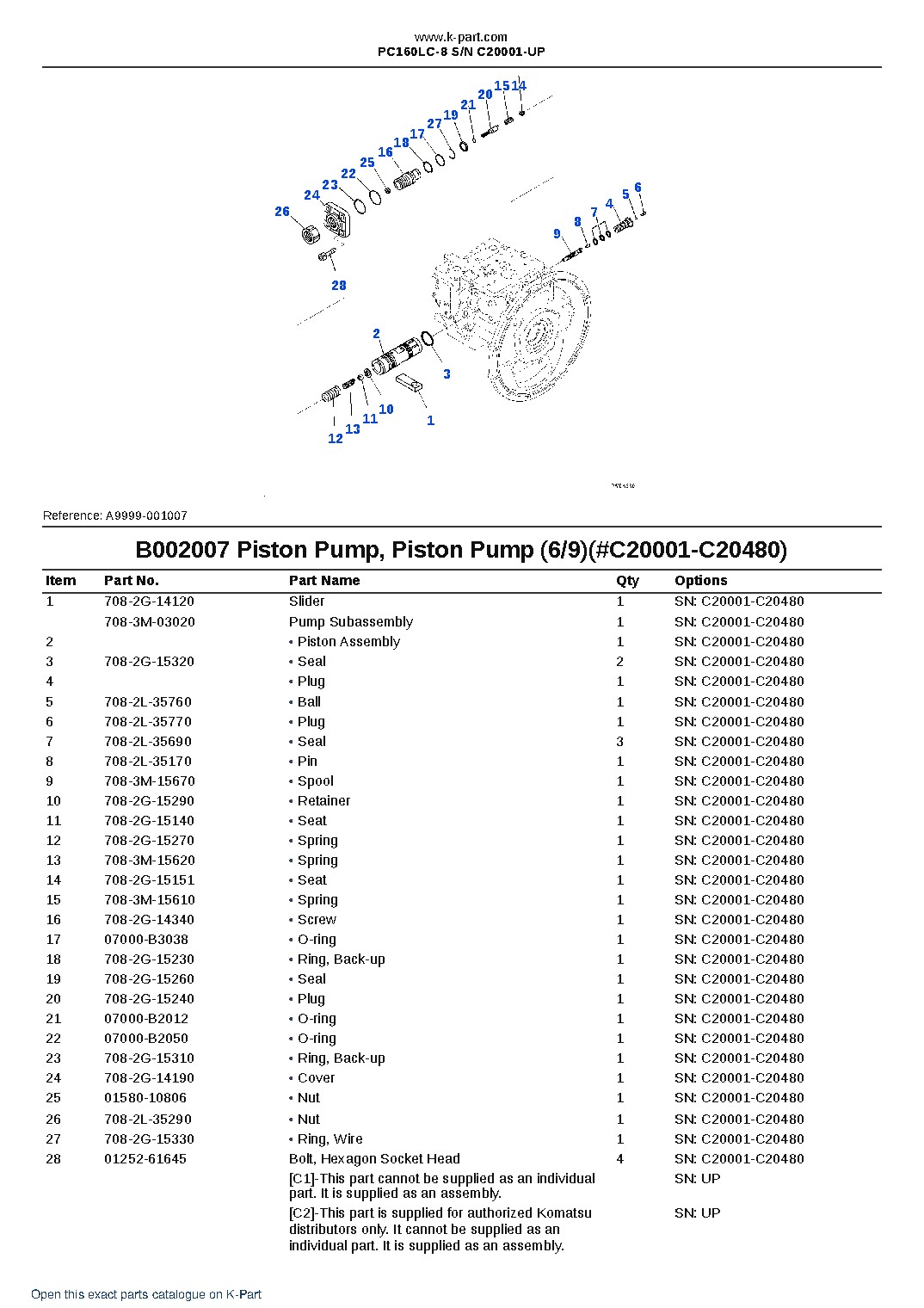PC160LC-8 S/N C20001-UP – sample page 8 PC160LC-8 S/N C20001-UP – sample page 8