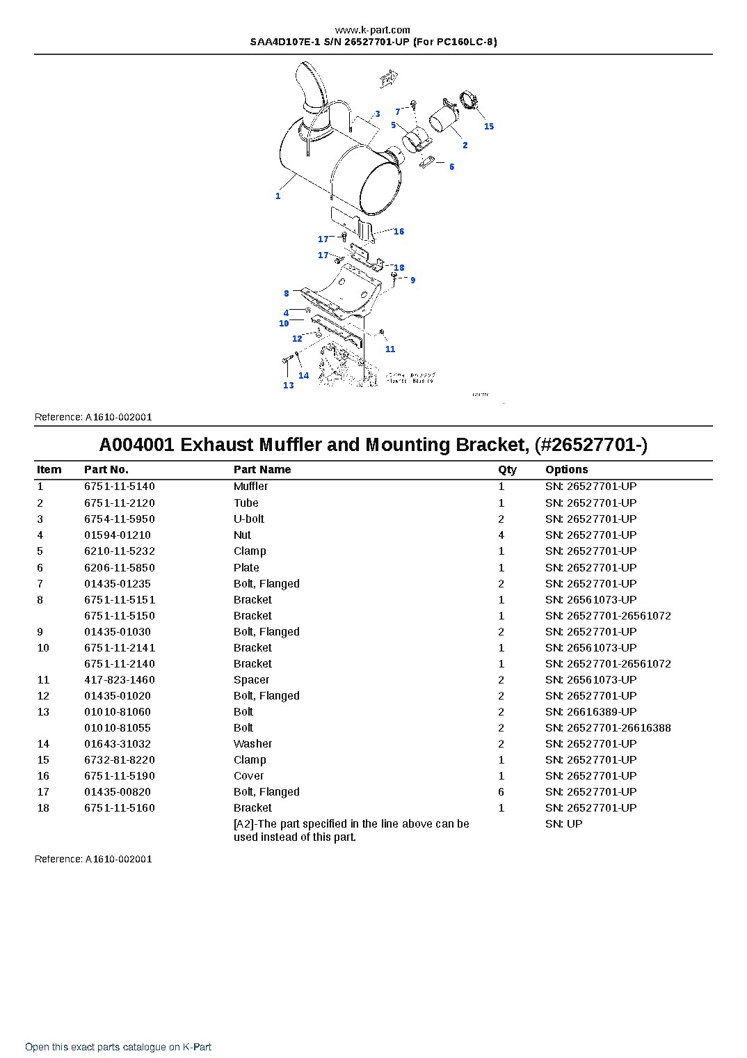 SAA4D107E-1 S/N 26527701-UP (For PC160LC-8) – sample page 4 SAA4D107E-1 S/N 26527701-UP (For PC160LC-8) – sample page 4