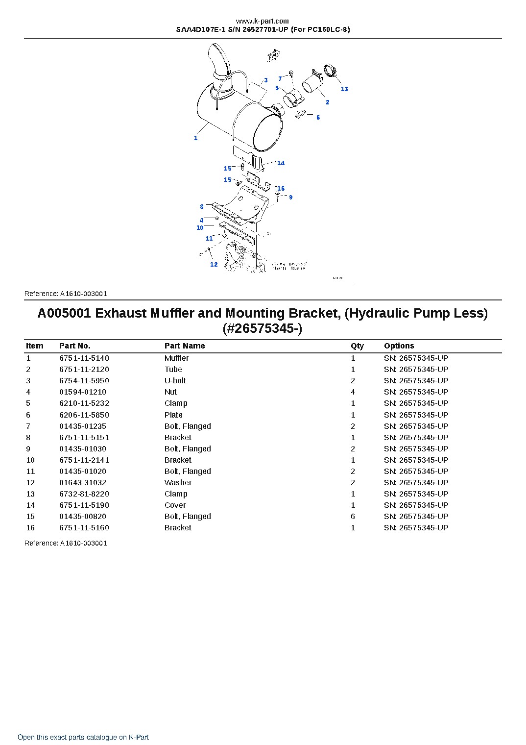 SAA4D107E-1 S/N 26527701-UP (For PC160LC-8) – sample page 5 SAA4D107E-1 S/N 26527701-UP (For PC160LC-8) – sample page 5
