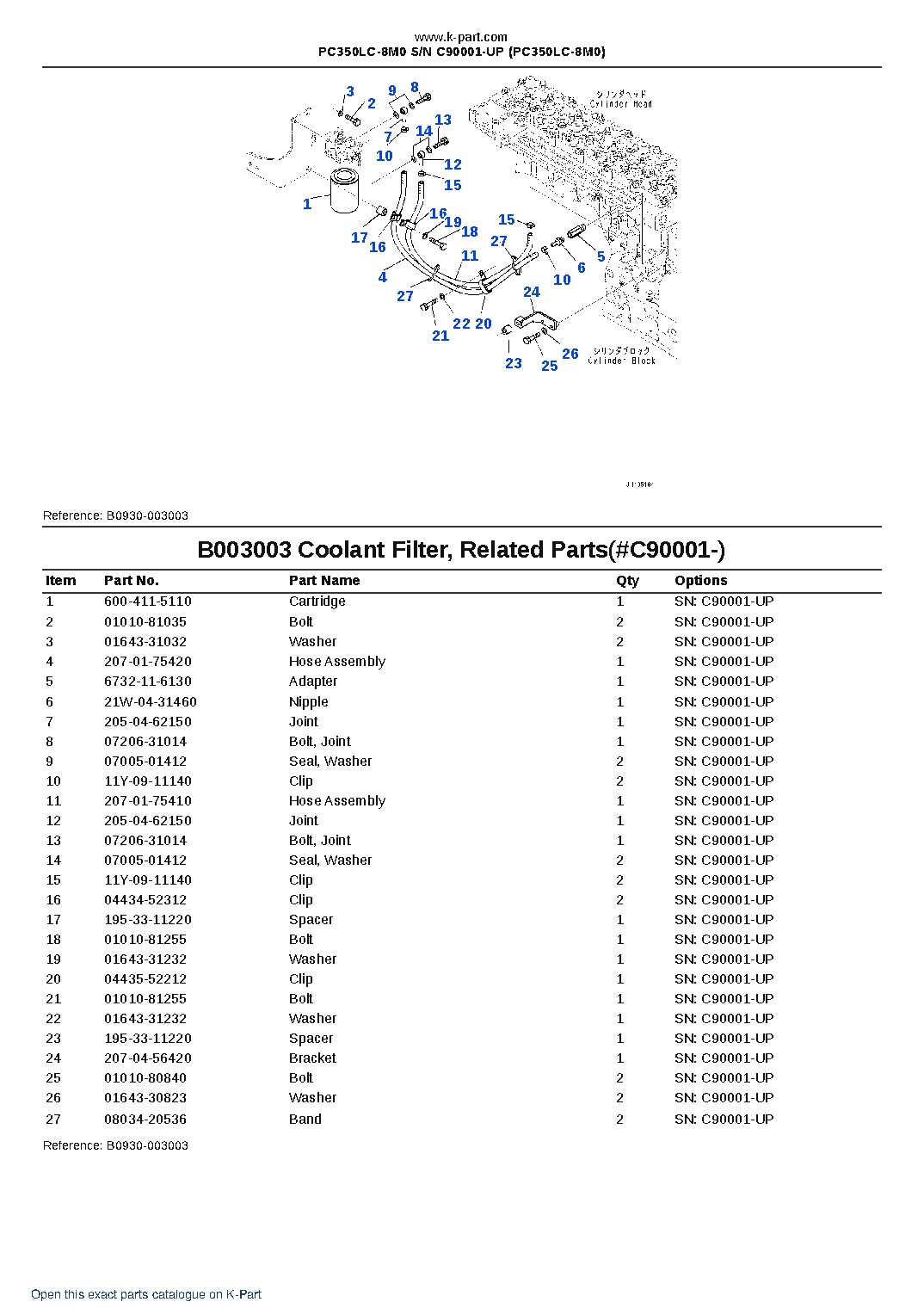 PC350LC-8M0 S/N C90001-UP (PC350LC-8M0) – sample page 6 PC350LC-8M0 S/N C90001-UP (PC350LC-8M0) – sample page 6