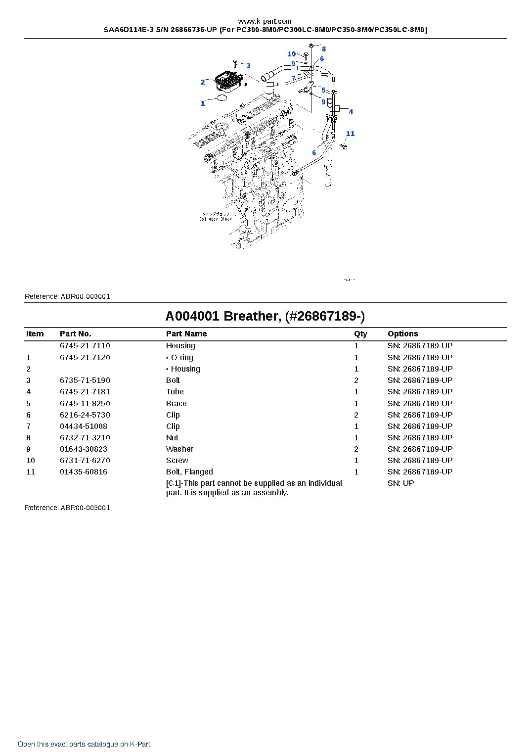 SAA6D114E-3 S/N 26866736-UP (For PC300-8M0/PC300LC-8M0/PC350-8M0/PC350LC-8M0) – sample page 4