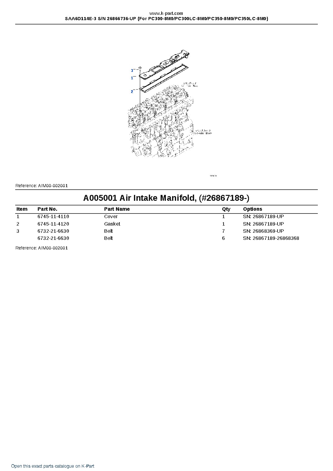 SAA6D114E-3 S/N 26866736-UP (For PC300-8M0/PC300LC-8M0/PC350-8M0/PC350LC-8M0) – sample page 5