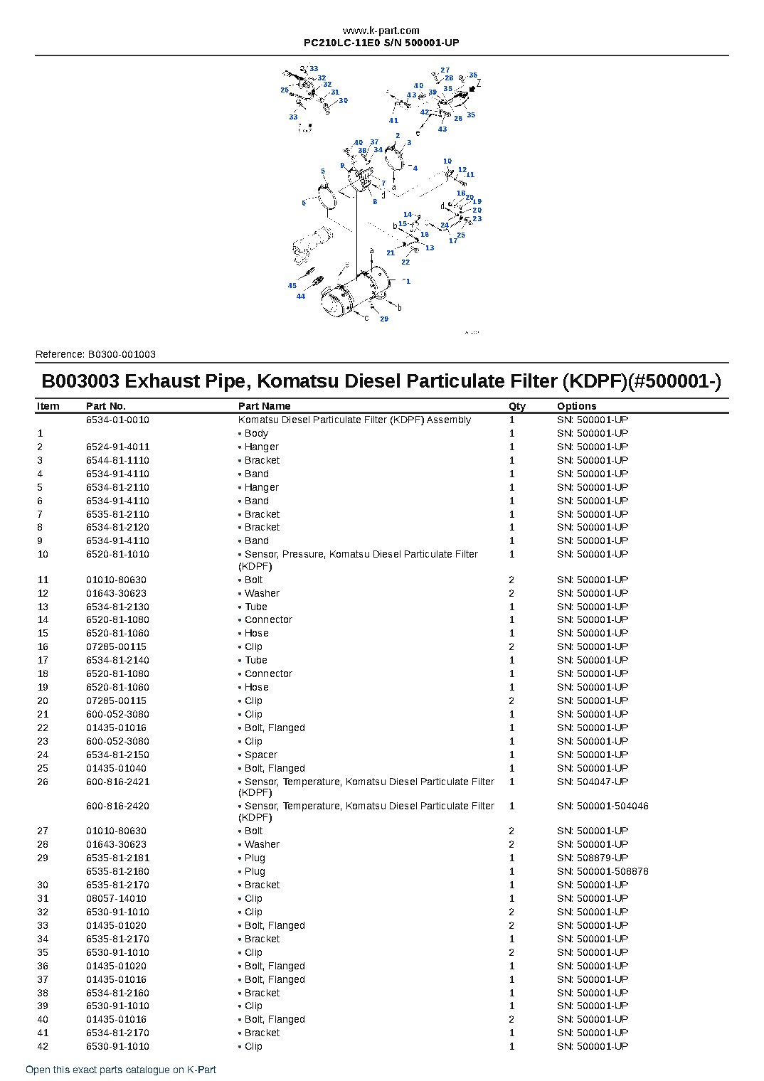 PC210LC-11E0 S/N 500001-UP – sample page 10 PC210LC-11E0 S/N 500001-UP – sample page 10