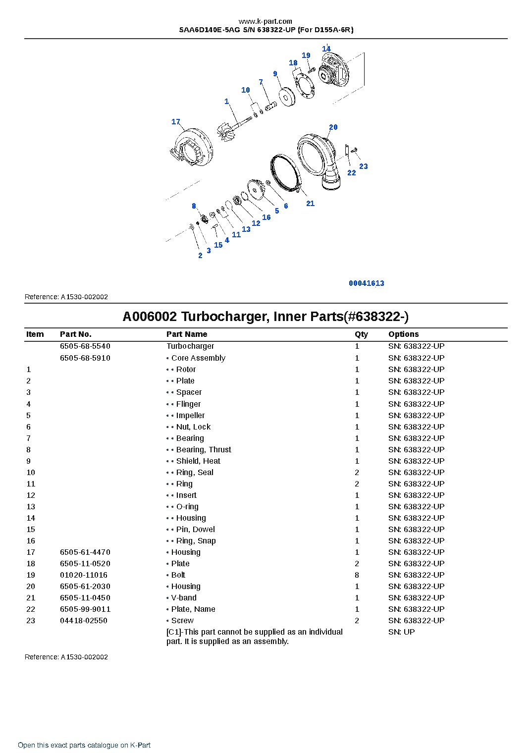 SAA6D140E-5AG S/N 638322-UP (For D155A-6R) – sample page 9 SAA6D140E-5AG S/N 638322-UP (For D155A-6R) – sample page 9