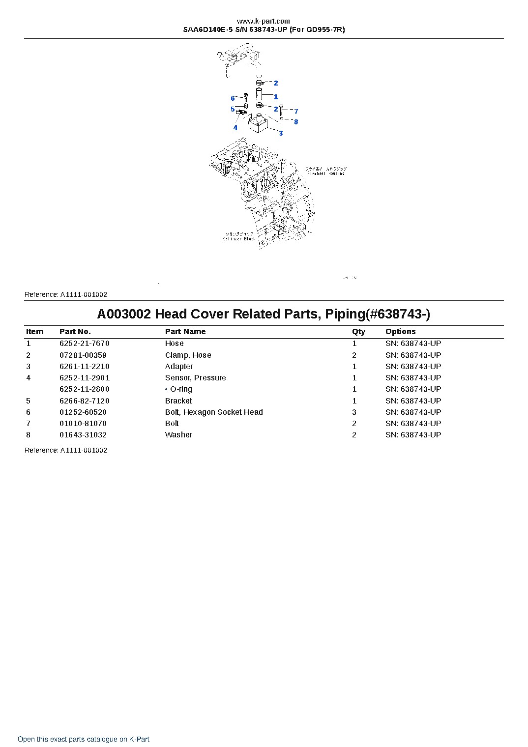 SAA6D140E-5 S/N 638743-UP (For GD955-7R) – sample page 5 SAA6D140E-5 S/N 638743-UP (For GD955-7R) – sample page 5