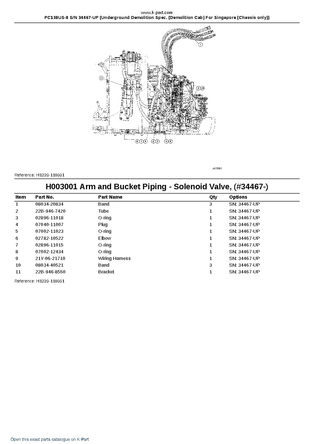 PC138US-8 S/N 34467-UP (Underground Demolition Spec. (Demolition Cab) For Singapore (Chassis only)) – sample page 4 PC138US-8 S/N 34467-UP (Underground Demolition Spec. (Demolition Cab) For Singapore (Chassis only)) – sample page 4