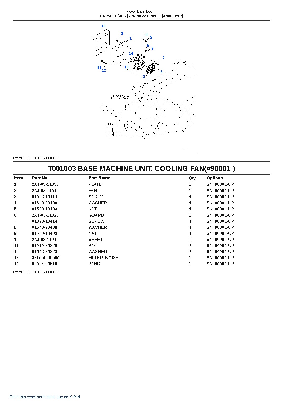 PC05E-1 (JPN) S/N 90001-90999 (Japanese) – sample page 5 PC05E-1 (JPN) S/N 90001-90999 (Japanese) – sample page 5