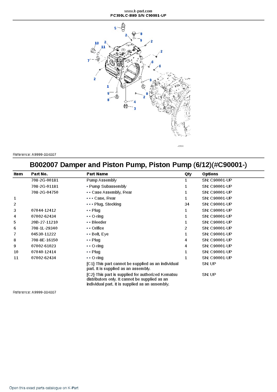 PC300LC-8M0 S/N C90001-UP – sample page 10 PC300LC-8M0 S/N C90001-UP – sample page 10