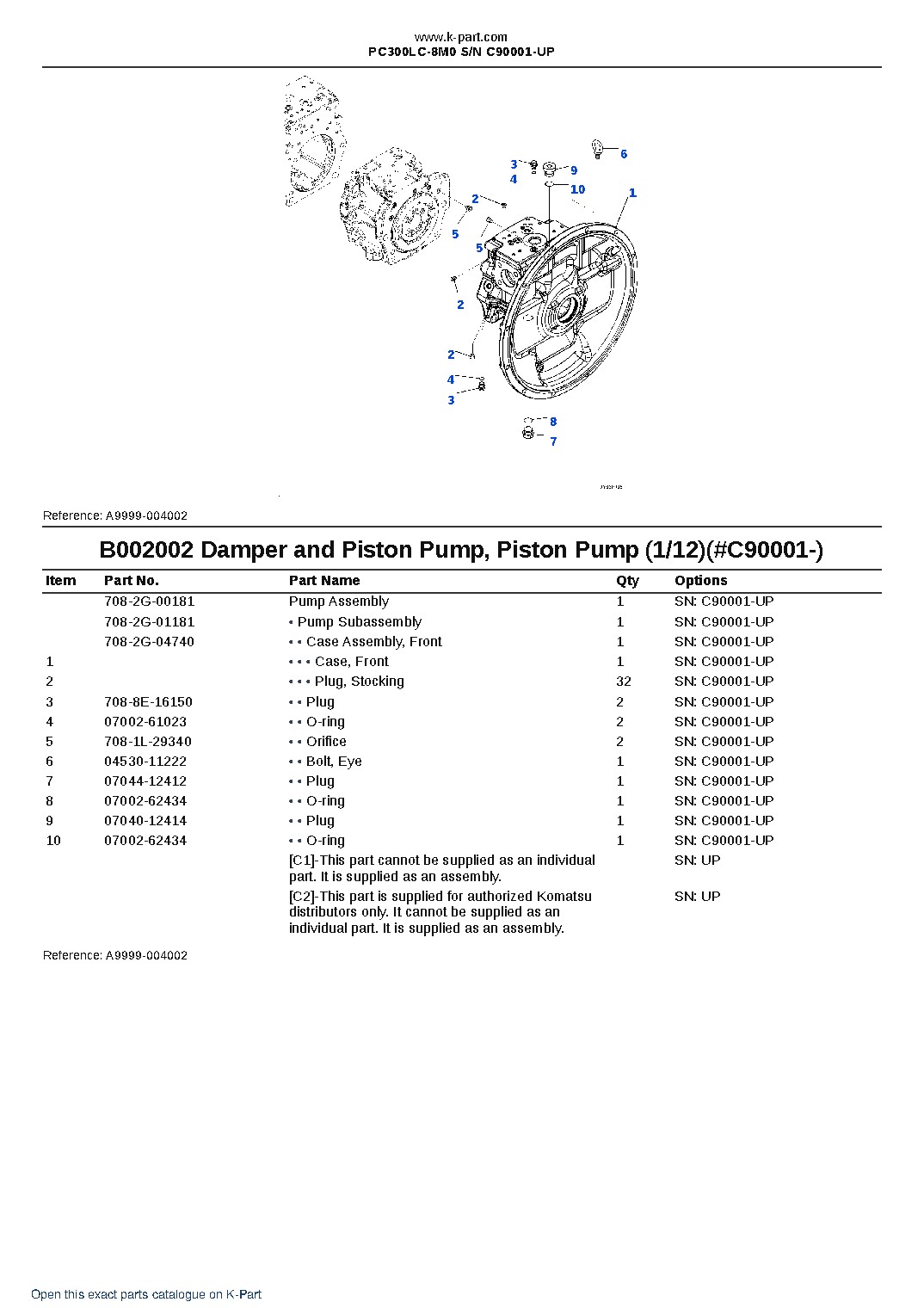 PC300LC-8M0 S/N C90001-UP – sample page 3 PC300LC-8M0 S/N C90001-UP – sample page 3