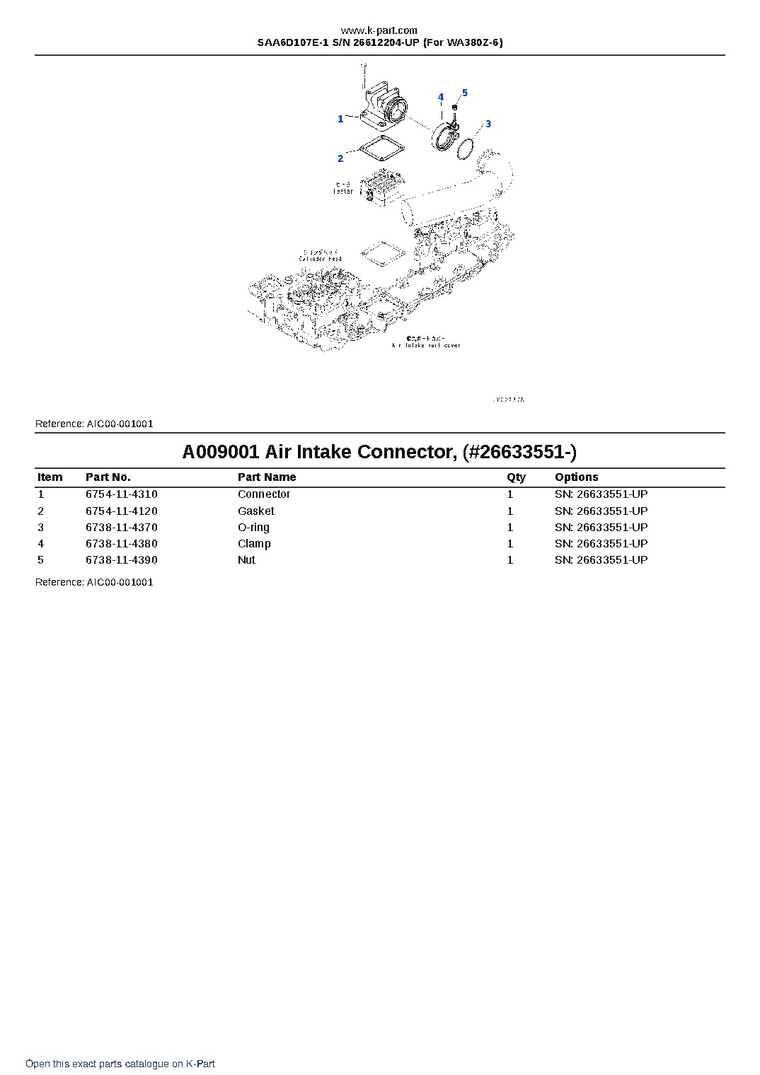 SAA6D107E-1 S/N 26612204-UP (For WA380Z-6) – sample page 9 SAA6D107E-1 S/N 26612204-UP (For WA380Z-6) – sample page 9