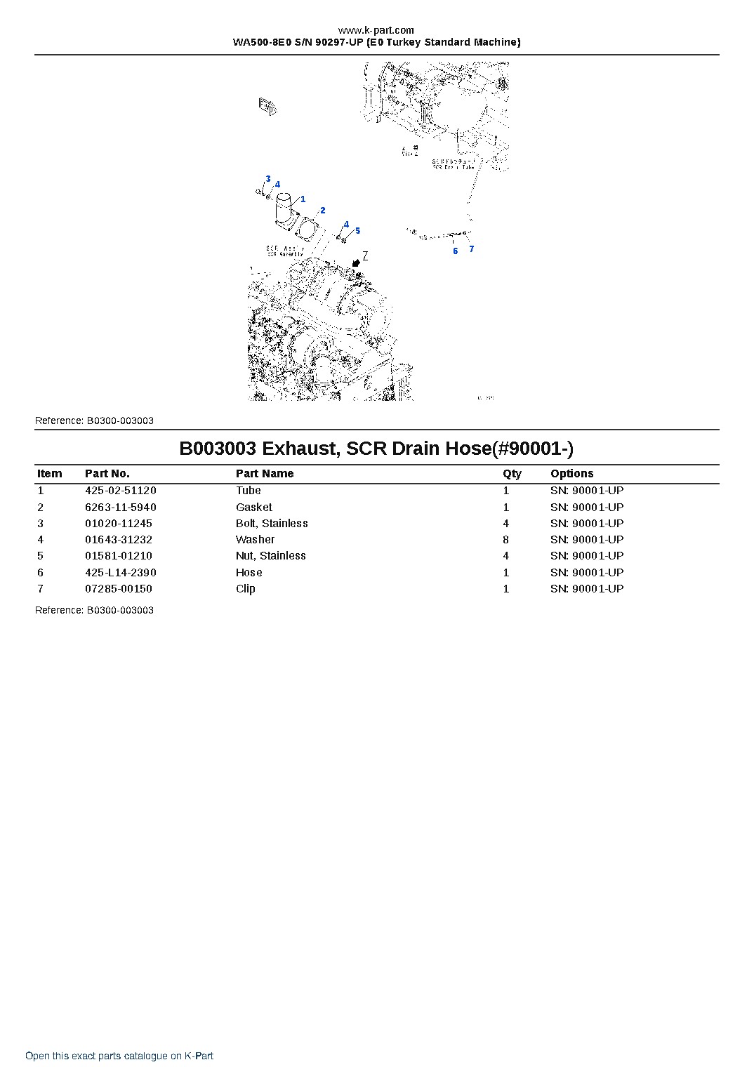 WA500-8E0 S/N 90297-UP (E0 Turkey Standard Machine) – sample page 10 WA500-8E0 S/N 90297-UP (E0 Turkey Standard Machine) – sample page 10