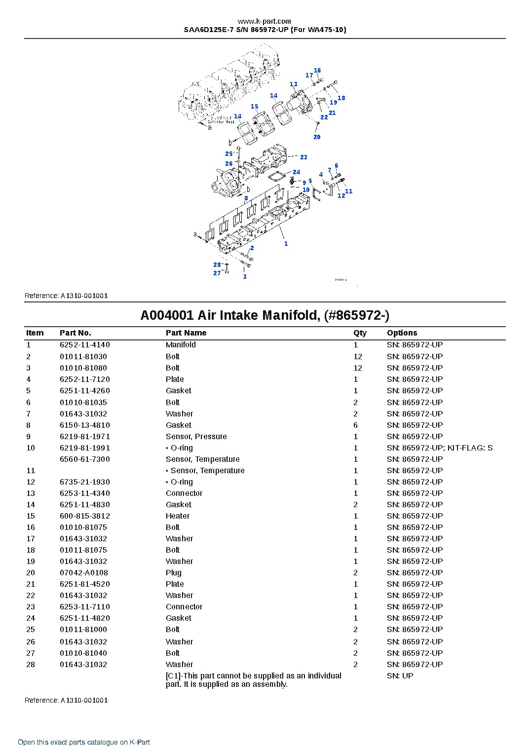 SAA6D125E-7 S/N 865972-UP (For WA475-10) – sample page 8 SAA6D125E-7 S/N 865972-UP (For WA475-10) – sample page 8