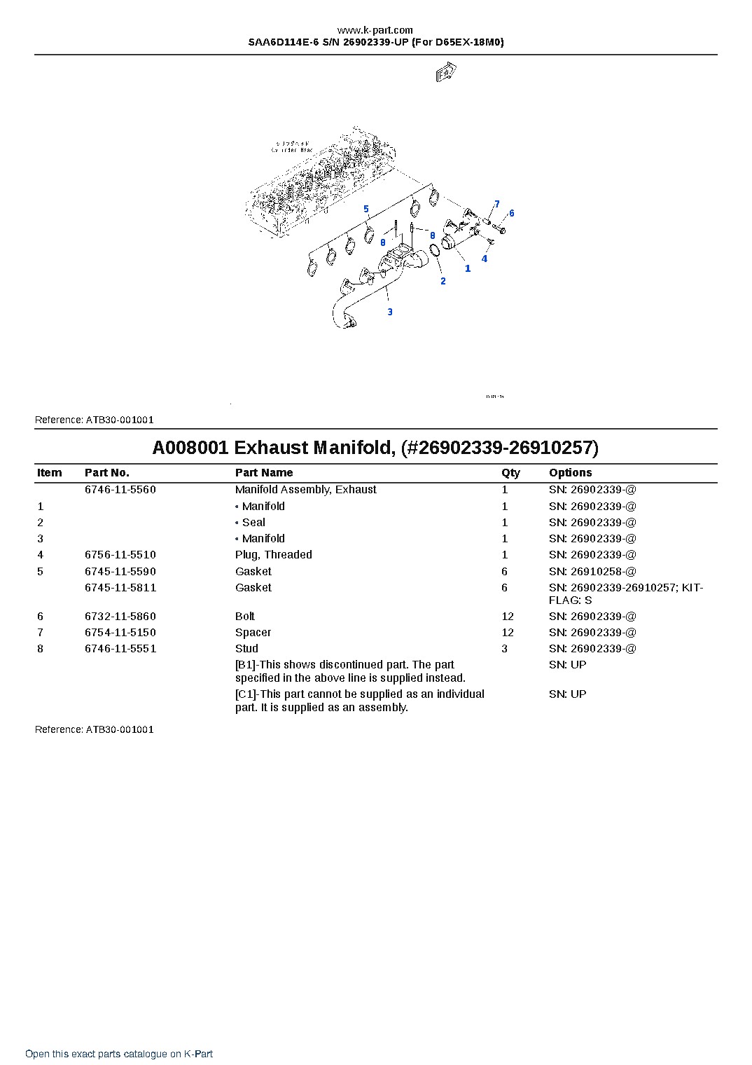 SAA6D114E-6 S/N 26902339-UP (For D65EX-18M0) – sample page 10 SAA6D114E-6 S/N 26902339-UP (For D65EX-18M0) – sample page 10