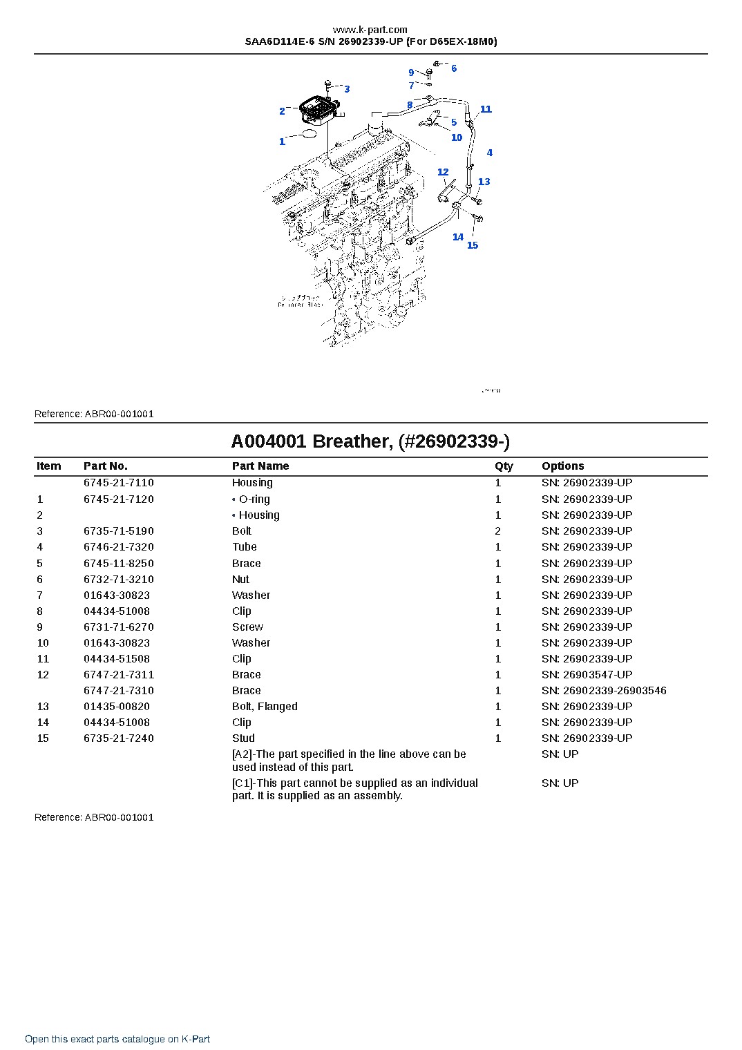 SAA6D114E-6 S/N 26902339-UP (For D65EX-18M0) – sample page 5 SAA6D114E-6 S/N 26902339-UP (For D65EX-18M0) – sample page 5