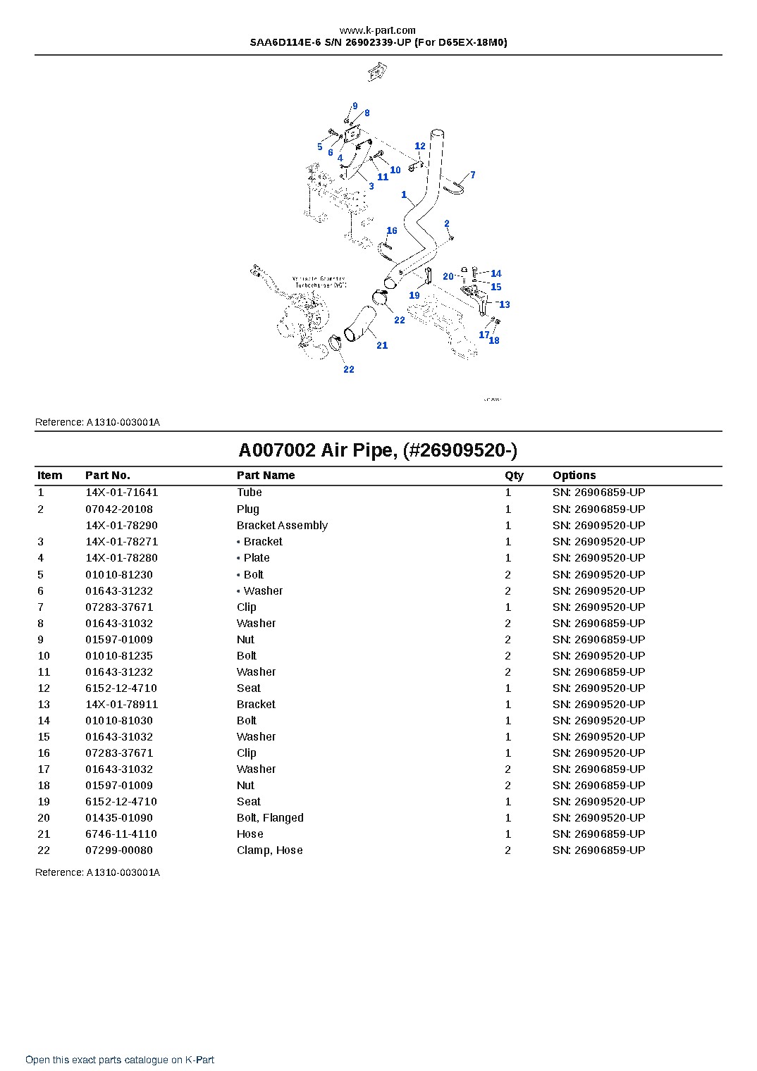 SAA6D114E-6 S/N 26902339-UP (For D65EX-18M0) – sample page 9 SAA6D114E-6 S/N 26902339-UP (For D65EX-18M0) – sample page 9