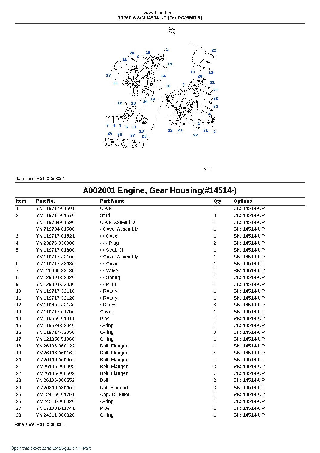 3D76E-6 S/N 14514-UP (For PC25MR-5) – sample page 2 3D76E-6 S/N 14514-UP (For PC25MR-5) – sample page 2