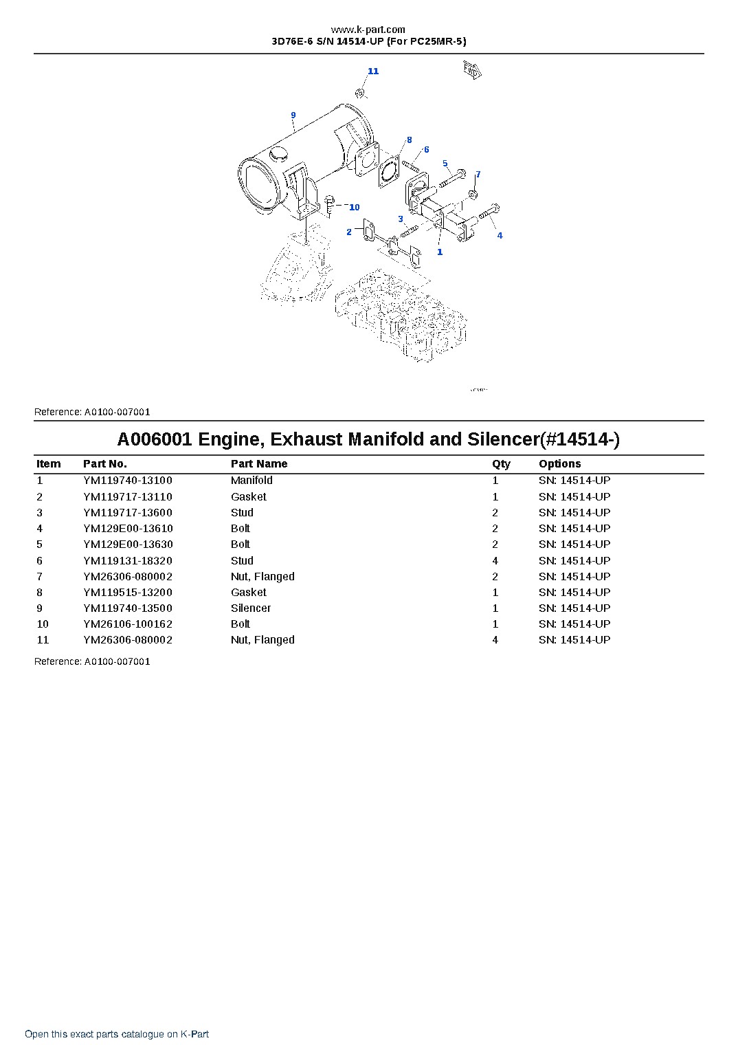 3D76E-6 S/N 14514-UP (For PC25MR-5) – sample page 7 3D76E-6 S/N 14514-UP (For PC25MR-5) – sample page 7