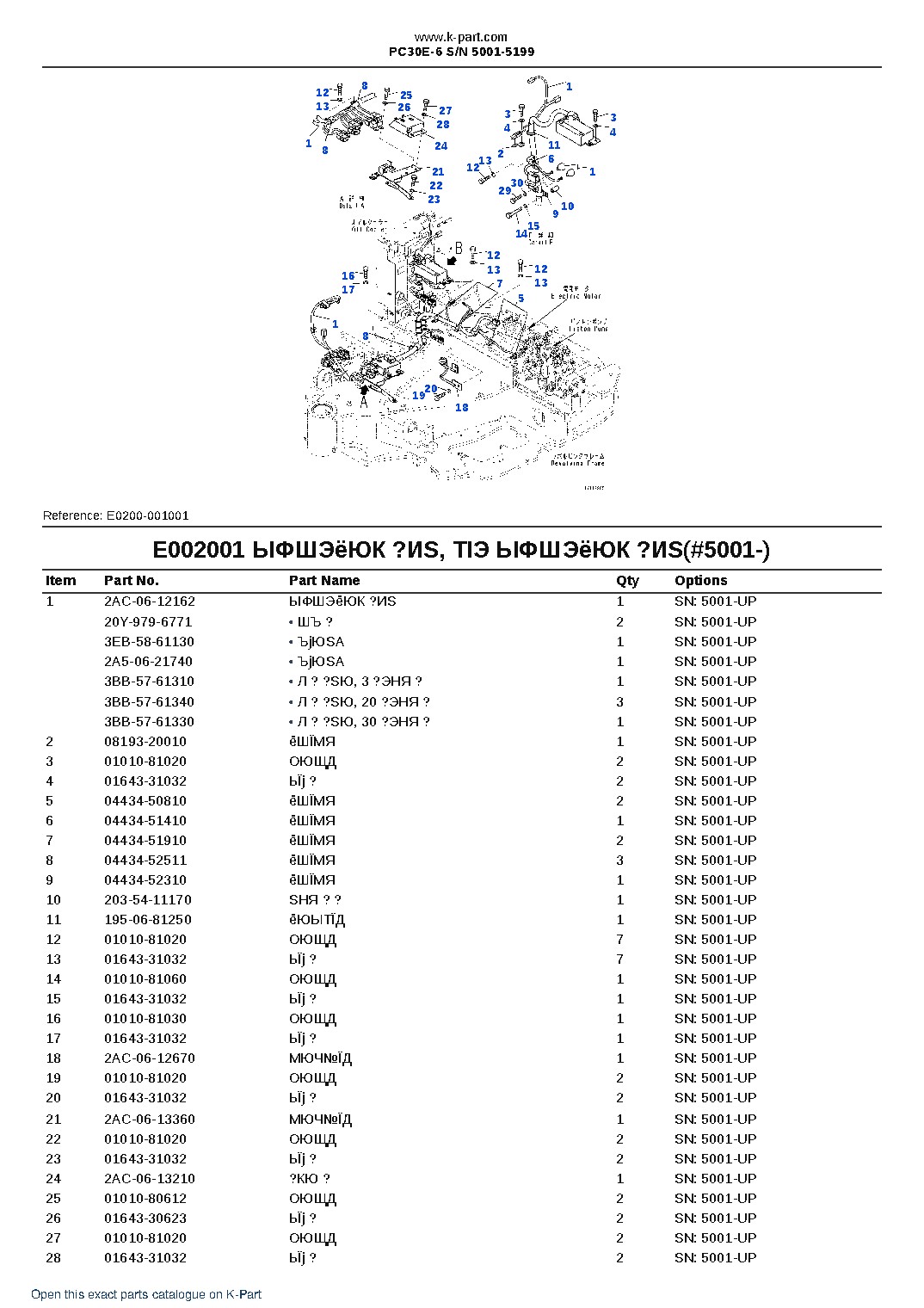 PC30E-6 S/N 5001-5199 – sample page 7 PC30E-6 S/N 5001-5199 – sample page 7