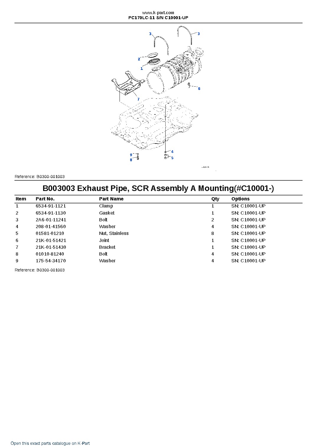 PC170LC-11 S/N C10001-UP – sample page 10 PC170LC-11 S/N C10001-UP – sample page 10
