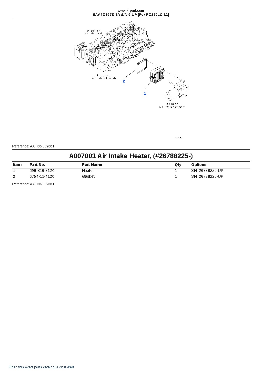 SAA4D107E-3A S/N 0-UP (For PC170LC-11) – sample page 7 SAA4D107E-3A S/N 0-UP (For PC170LC-11) – sample page 7