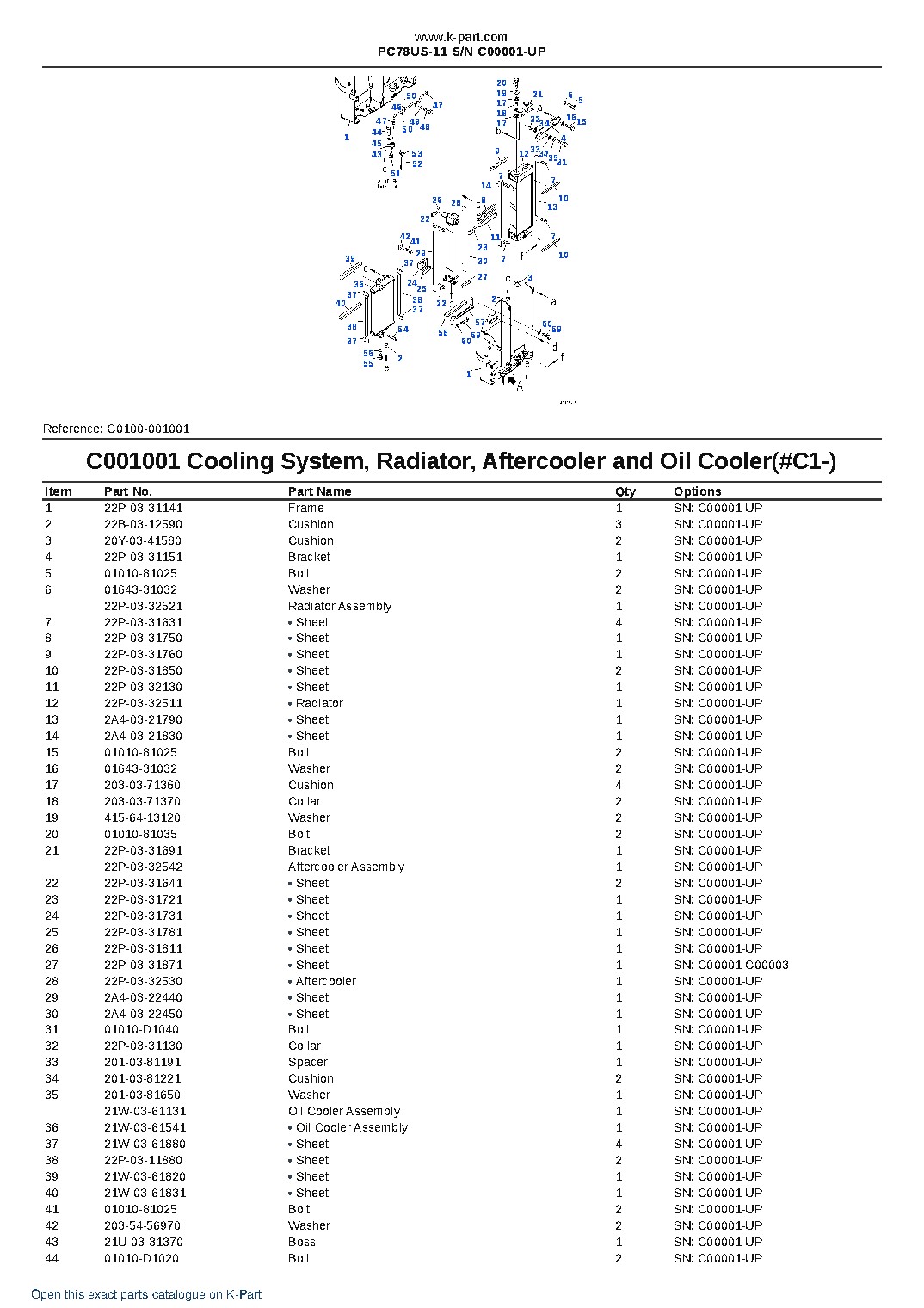 PC78US-11 S/N C00001-UP – sample page 6 PC78US-11 S/N C00001-UP – sample page 6