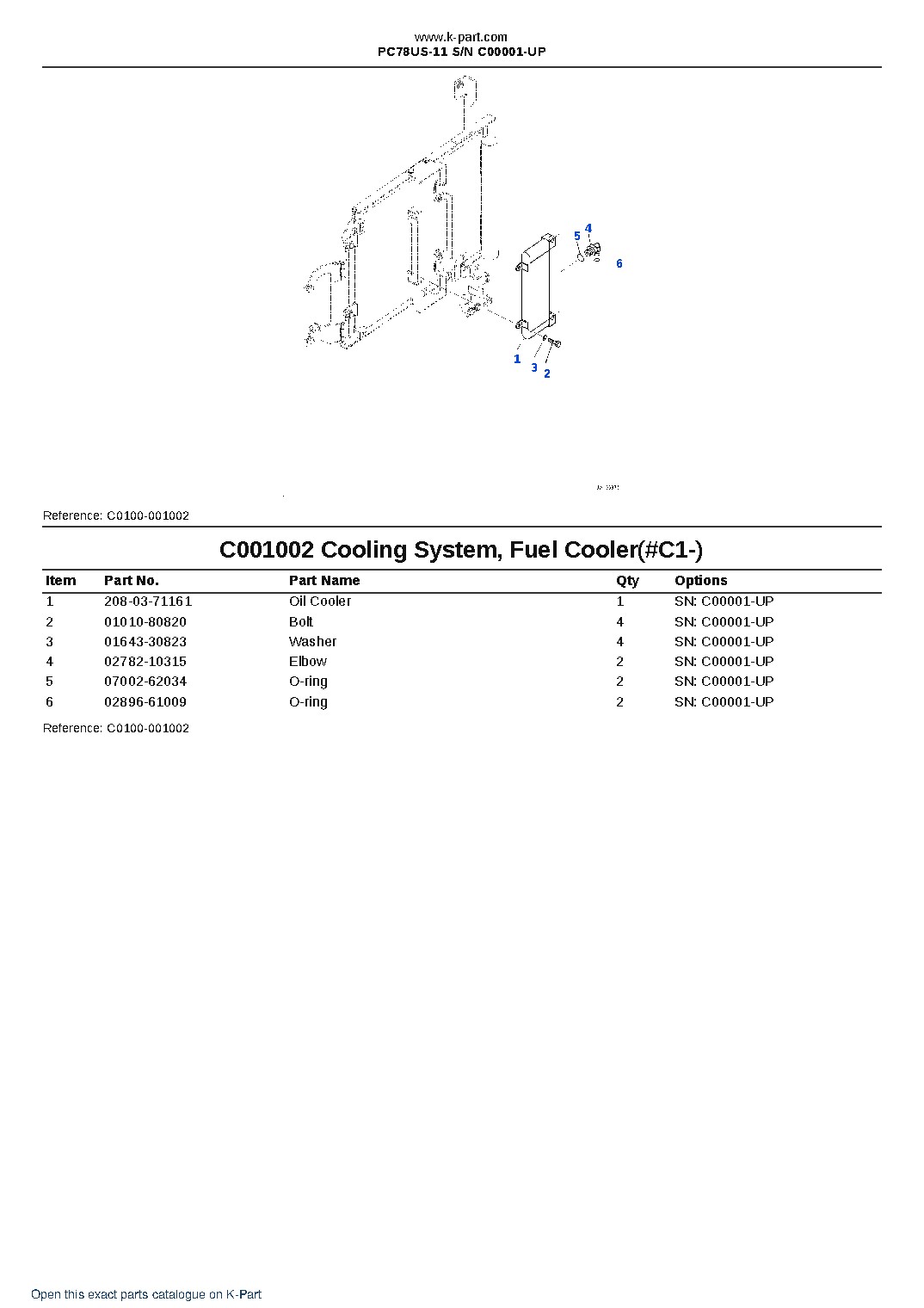 PC78US-11 S/N C00001-UP – sample page 8 PC78US-11 S/N C00001-UP – sample page 8