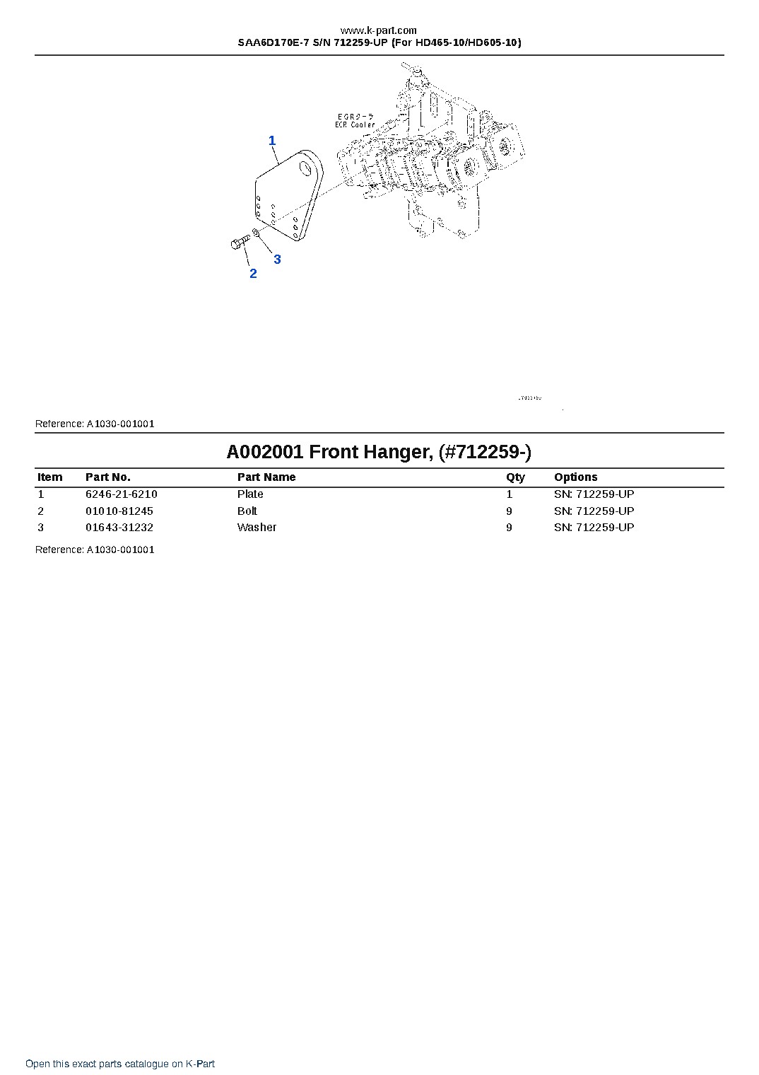 SAA6D170E-7 S/N 712259-UP (For HD465-10/HD605-10) – sample page 3 SAA6D170E-7 S/N 712259-UP (For HD465-10/HD605-10) – sample page 3
