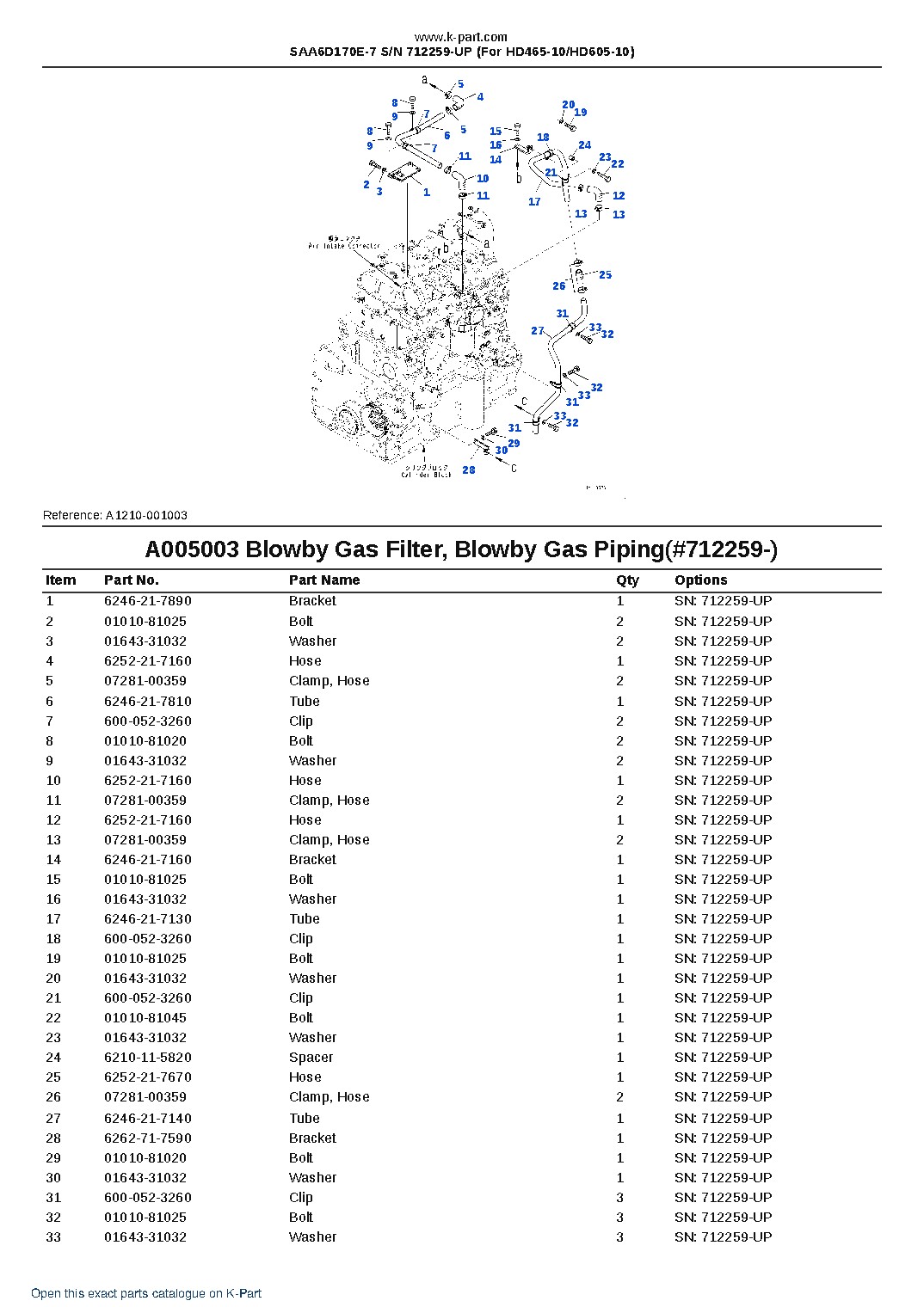 SAA6D170E-7 S/N 712259-UP (For HD465-10/HD605-10) – sample page 9 SAA6D170E-7 S/N 712259-UP (For HD465-10/HD605-10) – sample page 9