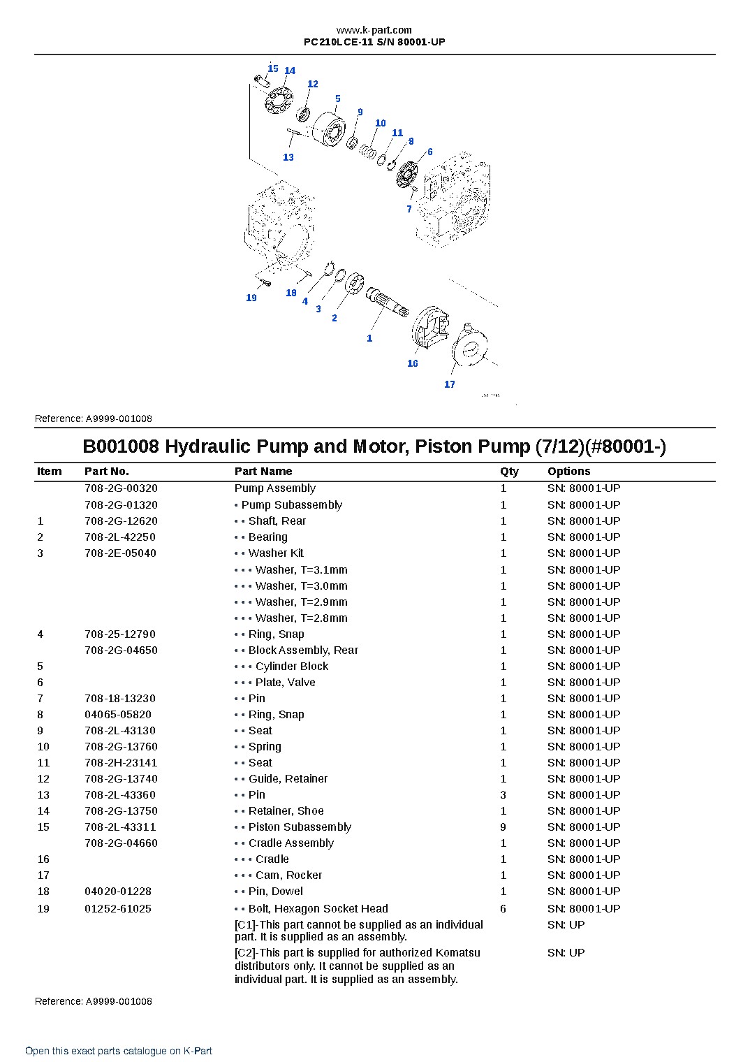 PC210LCE-11 S/N 80001-UP – sample page 10