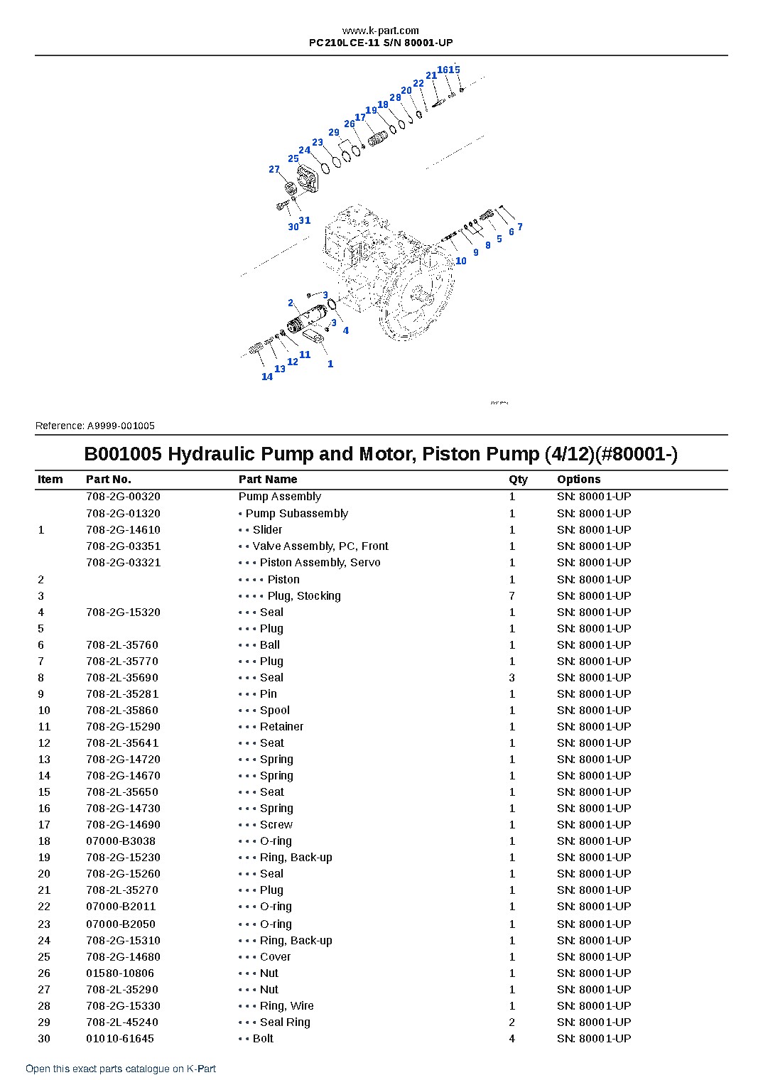 PC210LCE-11 S/N 80001-UP – sample page 6