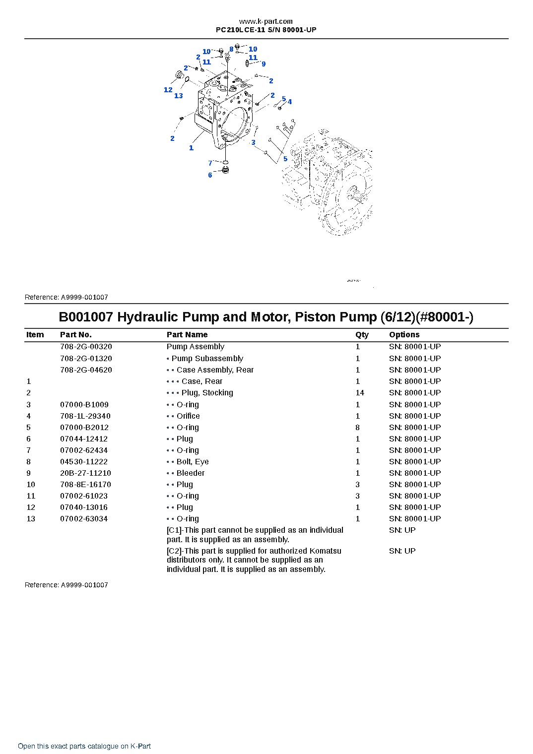 PC210LCE-11 S/N 80001-UP – sample page 9