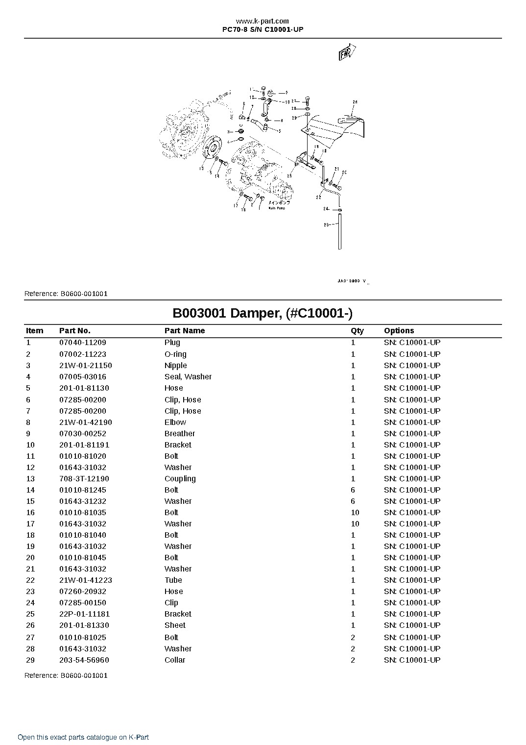 PC70-8 S/N C10001-UP – sample page 4 PC70-8 S/N C10001-UP – sample page 4