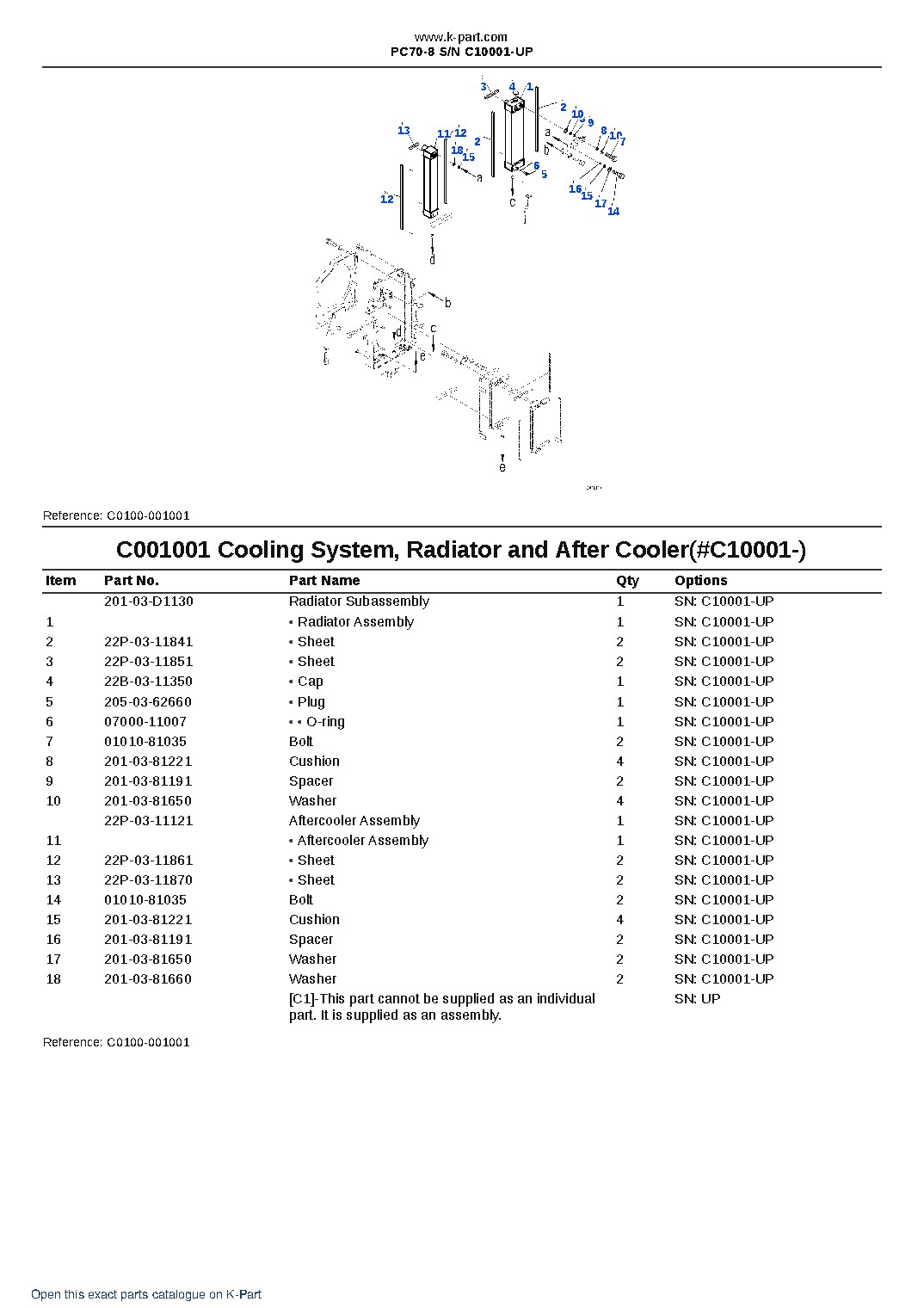 PC70-8 S/N C10001-UP – sample page 5 PC70-8 S/N C10001-UP – sample page 5