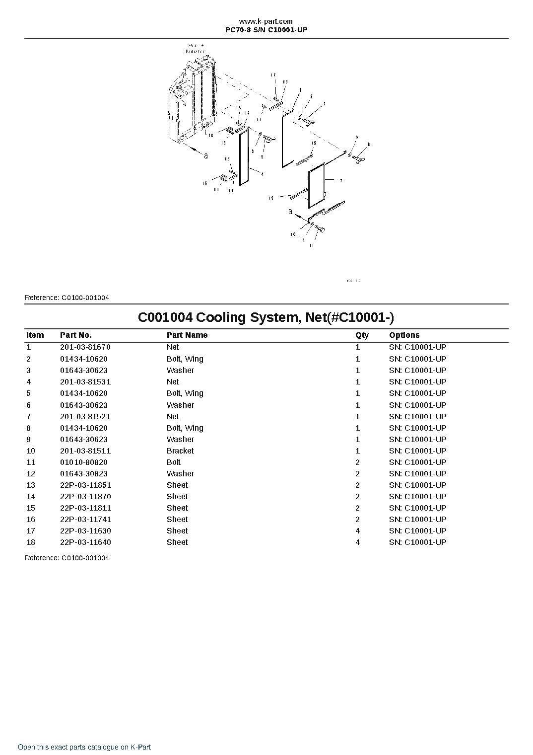 PC70-8 S/N C10001-UP – sample page 9 PC70-8 S/N C10001-UP – sample page 9