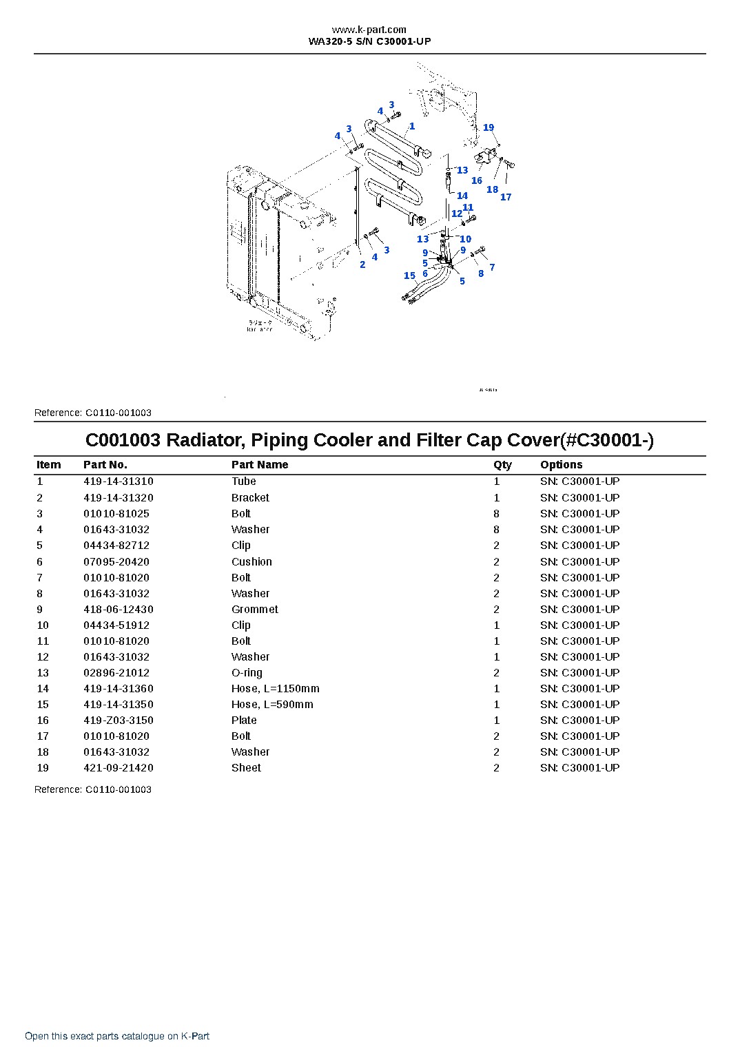 WA320-5 S/N C30001-UP – sample page 10 WA320-5 S/N C30001-UP – sample page 10