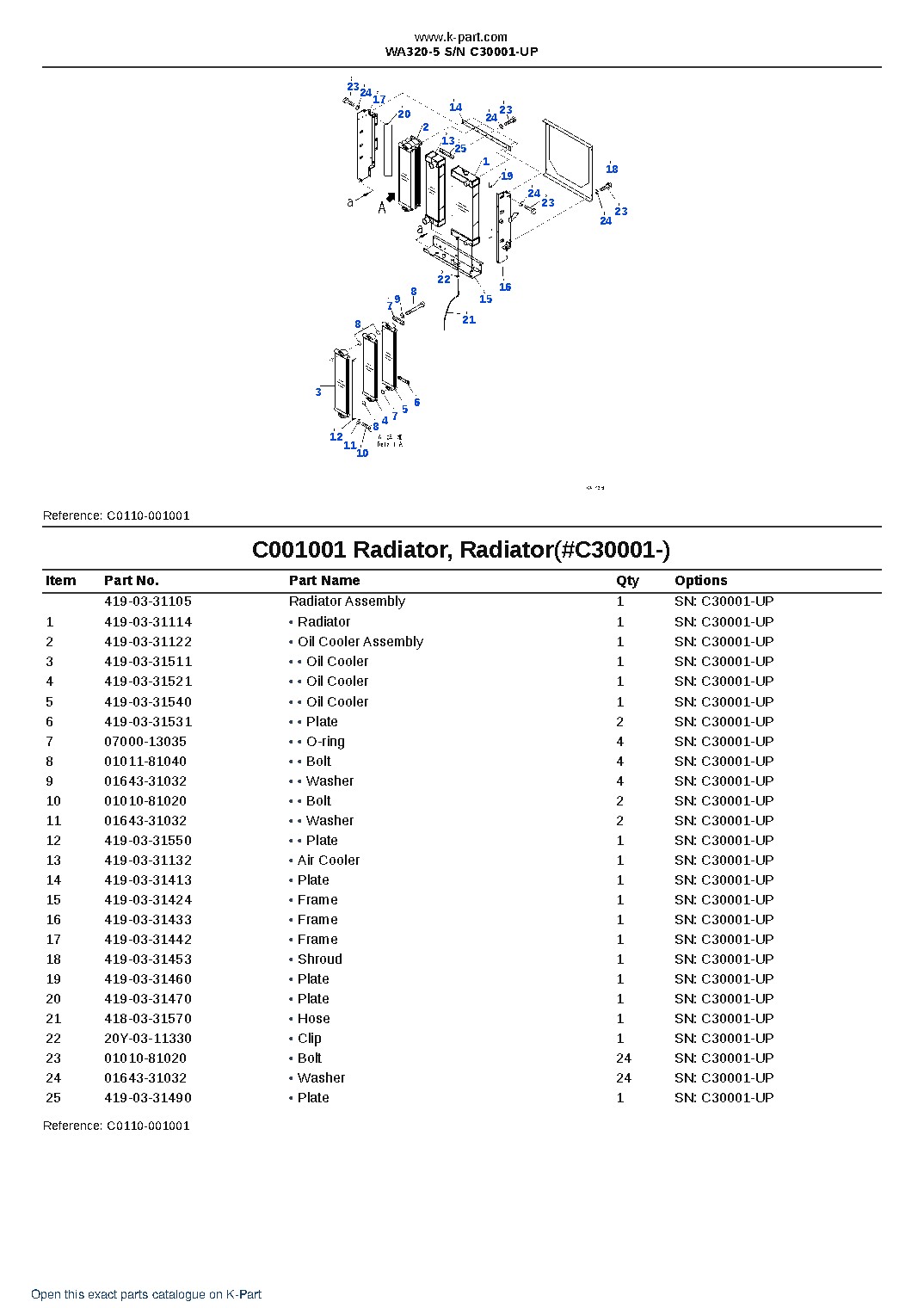 WA320-5 S/N C30001-UP – sample page 8 WA320-5 S/N C30001-UP – sample page 8
