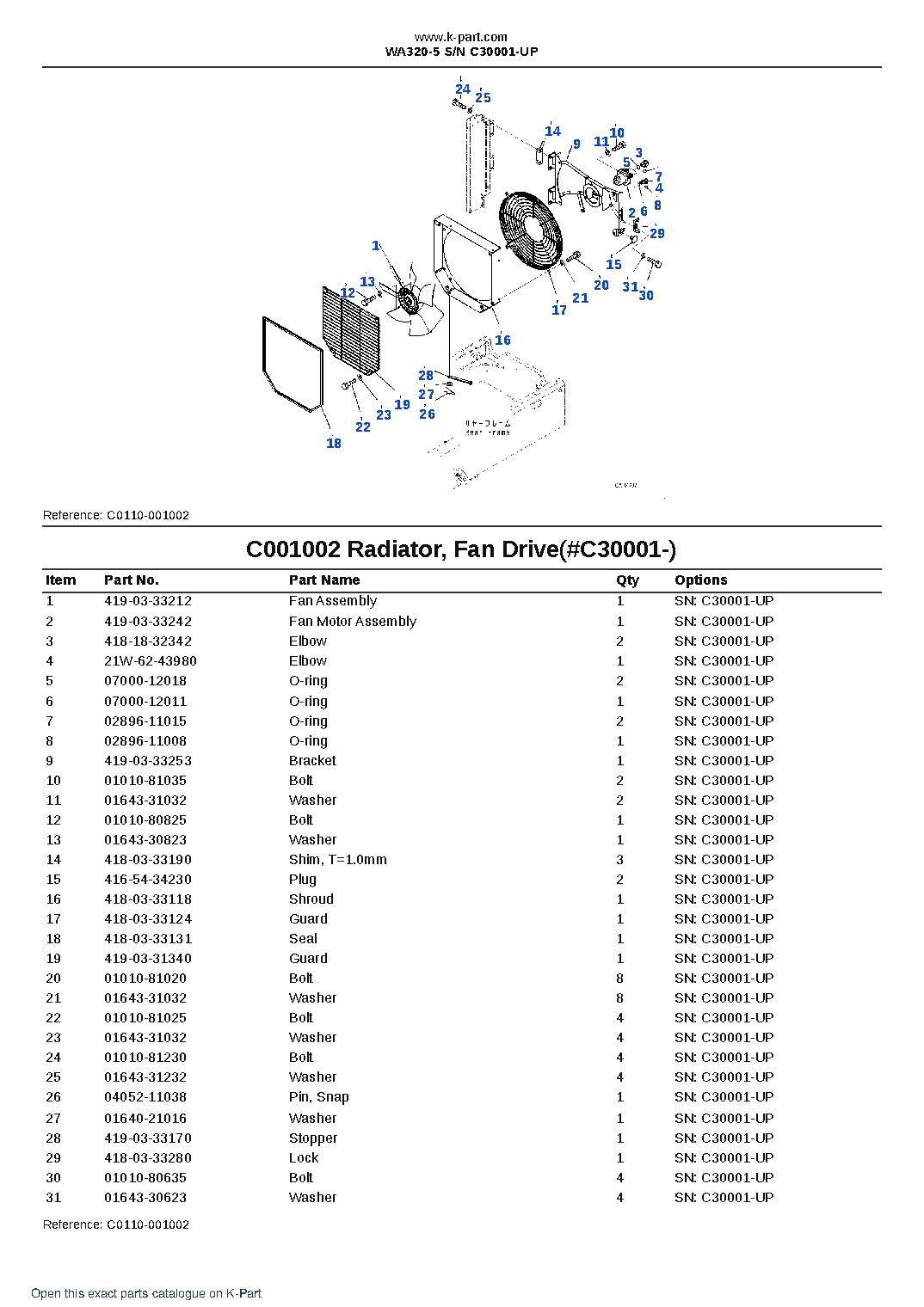 WA320-5 S/N C30001-UP – sample page 9 WA320-5 S/N C30001-UP – sample page 9